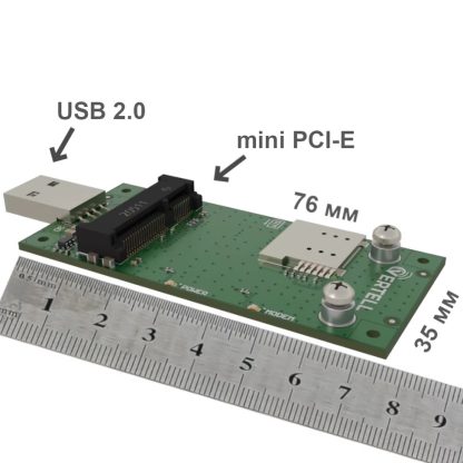 Переходники (адаптеры) mPCIe-USB и M2-USB (Key B) для модулей LTE типа mini PCI express и NGFF — изображение 4