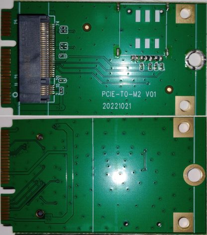 mPCIE-to-M2 (Key B) - переходник для использования модулей связи М2 в роутерах с разъемами mini PCI express — изображение 2